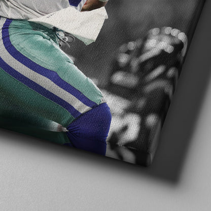 Dak and Zeke Dallas Cowboys Canvas Wall Art – NFL Legends Print for Home