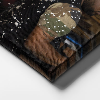 Mac Miller Poster Rapper Canvas Art – A Musical Masterpiece