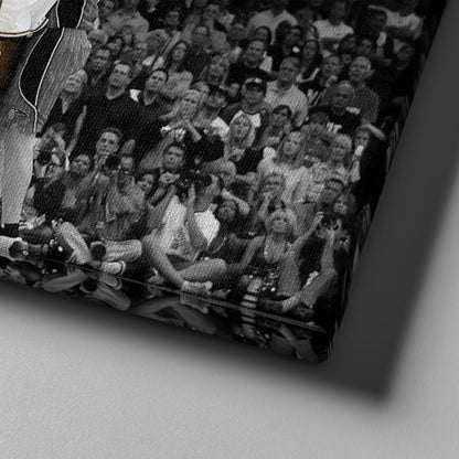 LeBron James Hits Game-Winning Buzzer vs Magic Canvas Wall Art Decor - NBA Playoff Art
