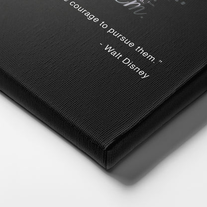 Motivational Quote - Canvas Wall Art Decor for Home & Office