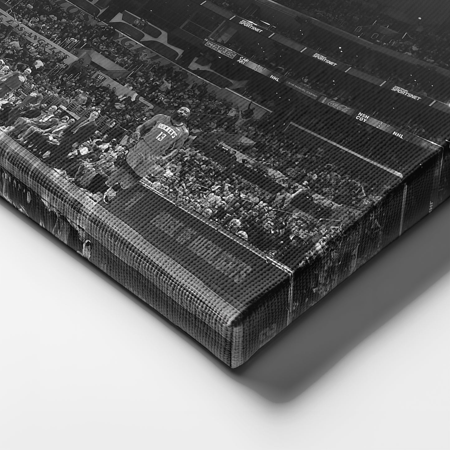 LeBron James Dunk Basketball Canvas Wall Art – NBA King in Action