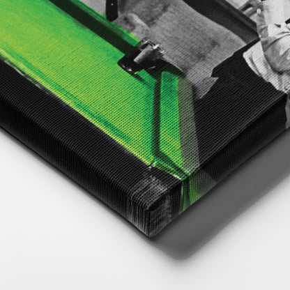 The Rat Pack - Playing Pool Canvas Wall Art Decor