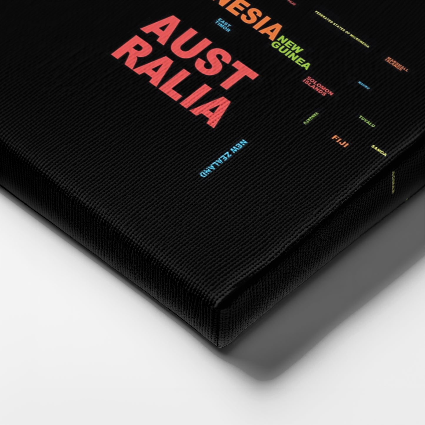 World Map - Canvas Wall Art Decor for Home & Office