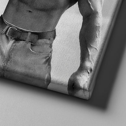 Arnold Schwarzenegger Motivational Quote Canvas Print – Wall Art for Home Decor & Inspiration