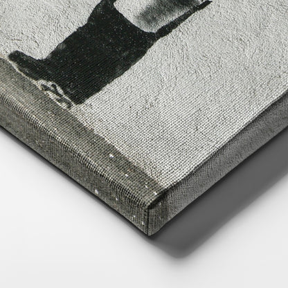 Banksy 'Follow Your Dreams Cancelled' Canvas Print - Framed Wall Art