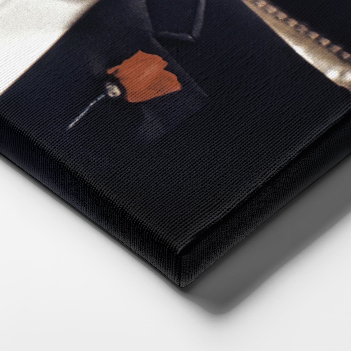 Vito Corleone Canvas Wall Art – 'The Godfather' Movie Poster