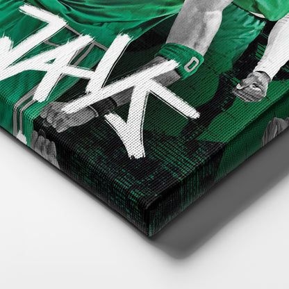 Jayson Tatum & Jaylen Brown Boston Celtics Canvas Wall Art Decor - NBA Stars Art