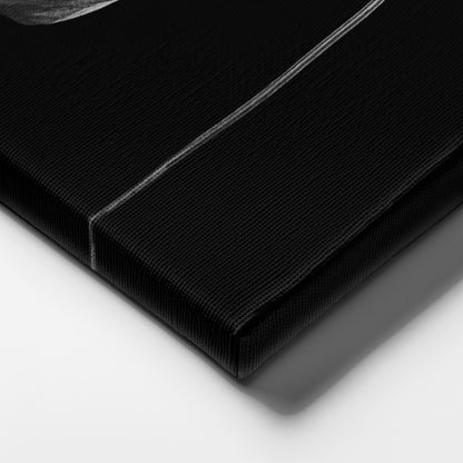 Marvin Gaye Black and White Canvas Art – Soul Singer Poster Wall Decor