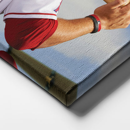 Mike Trout - Los Angeles Angels Canvas Wall Art Decor