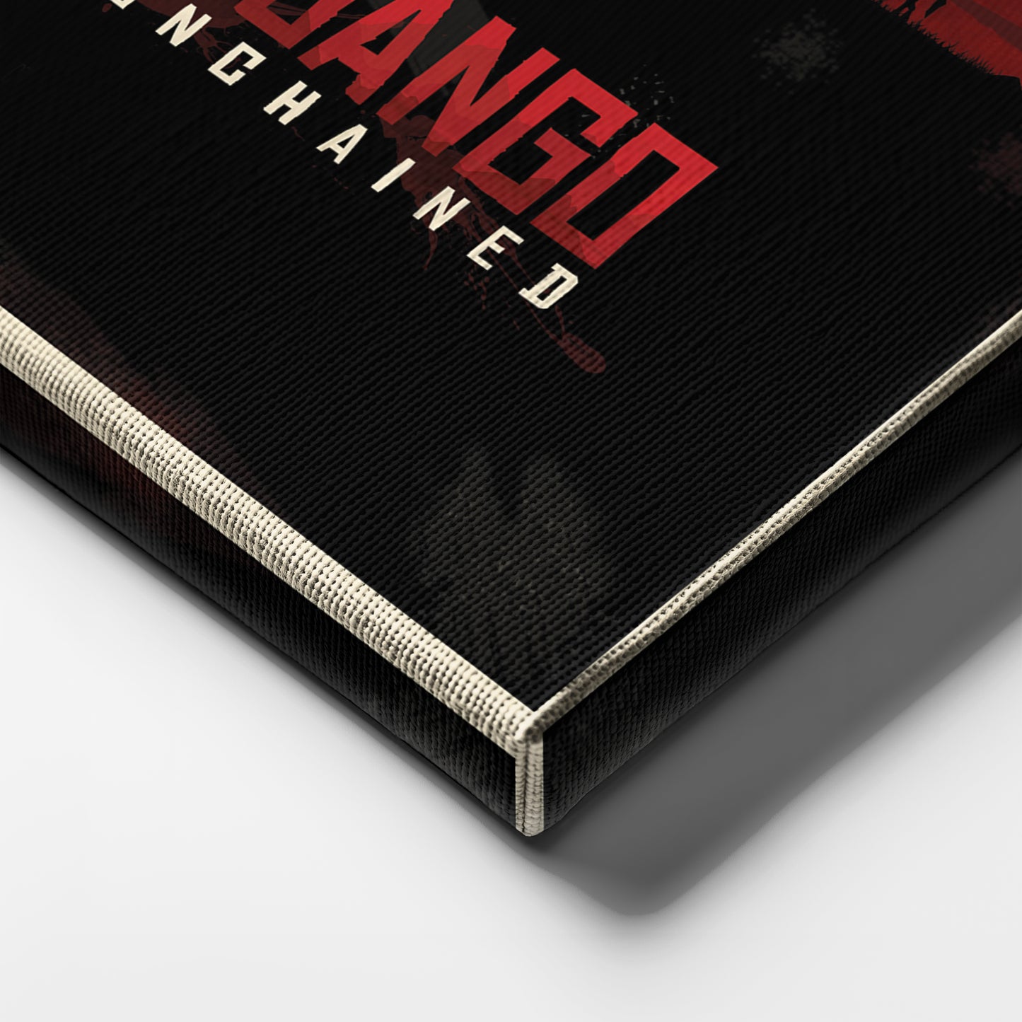 Django Unchained Movie Poster Canvas Wall Art Decor - Framed Western Film Art