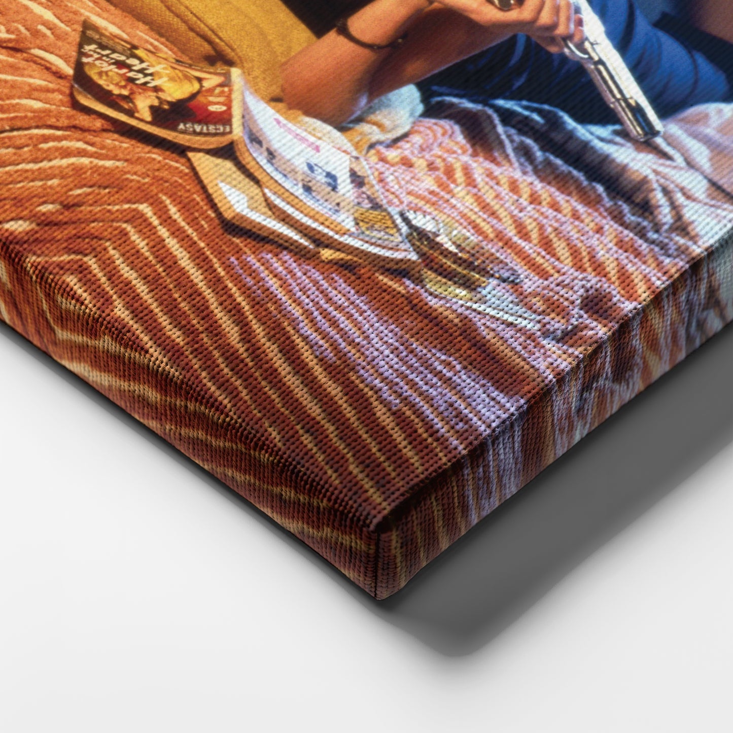 Pulp Fiction Uma Thurman Canvas Wall Art – Iconic Movie Star Decor