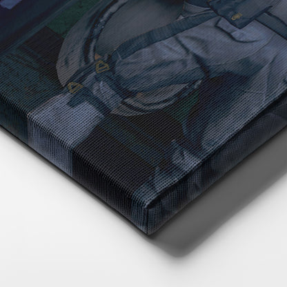 Deadpool Poster - Bathroom Break Funny Canvas Wall Art Decor