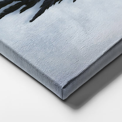 Banksy Angel Black Wings Canvas Wall Art – Bold Street Art Decor