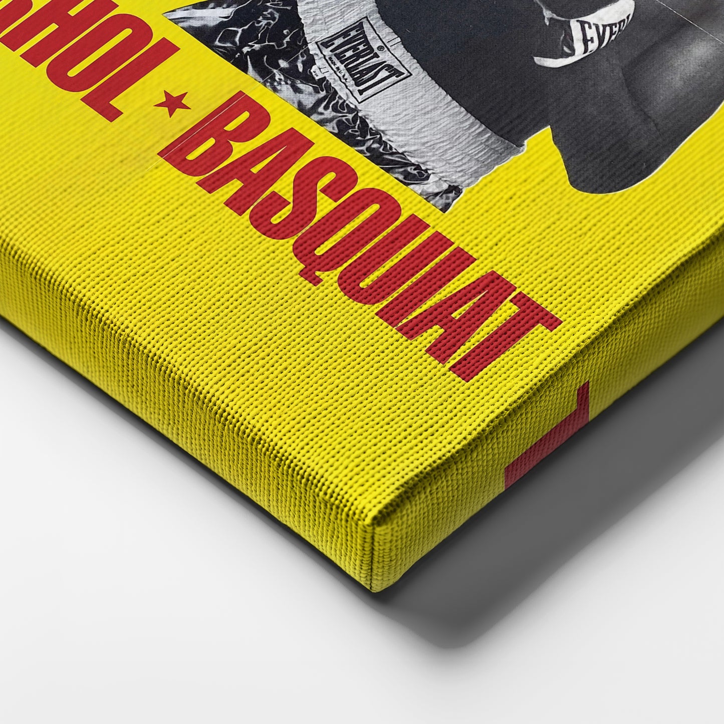 Warhol vs Basquiat Poster – Pop Art Canvas Wall Art Decor