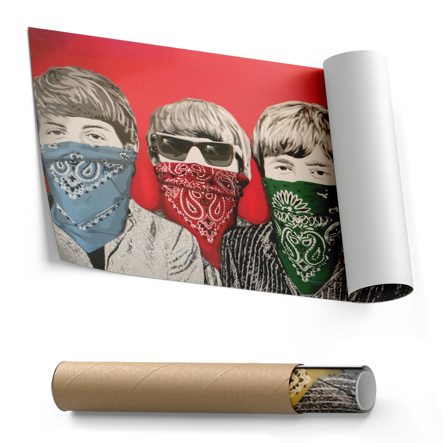 The Beatles - Legendary Music Group Canvas Wall Art Decor