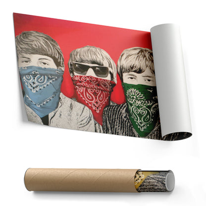 The Beatles - Legendary Music Group Canvas Wall Art Decor