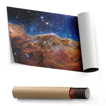 Carina Nebula NASA Deep Field Canvas Wall Art Decor - Stunning Space Art