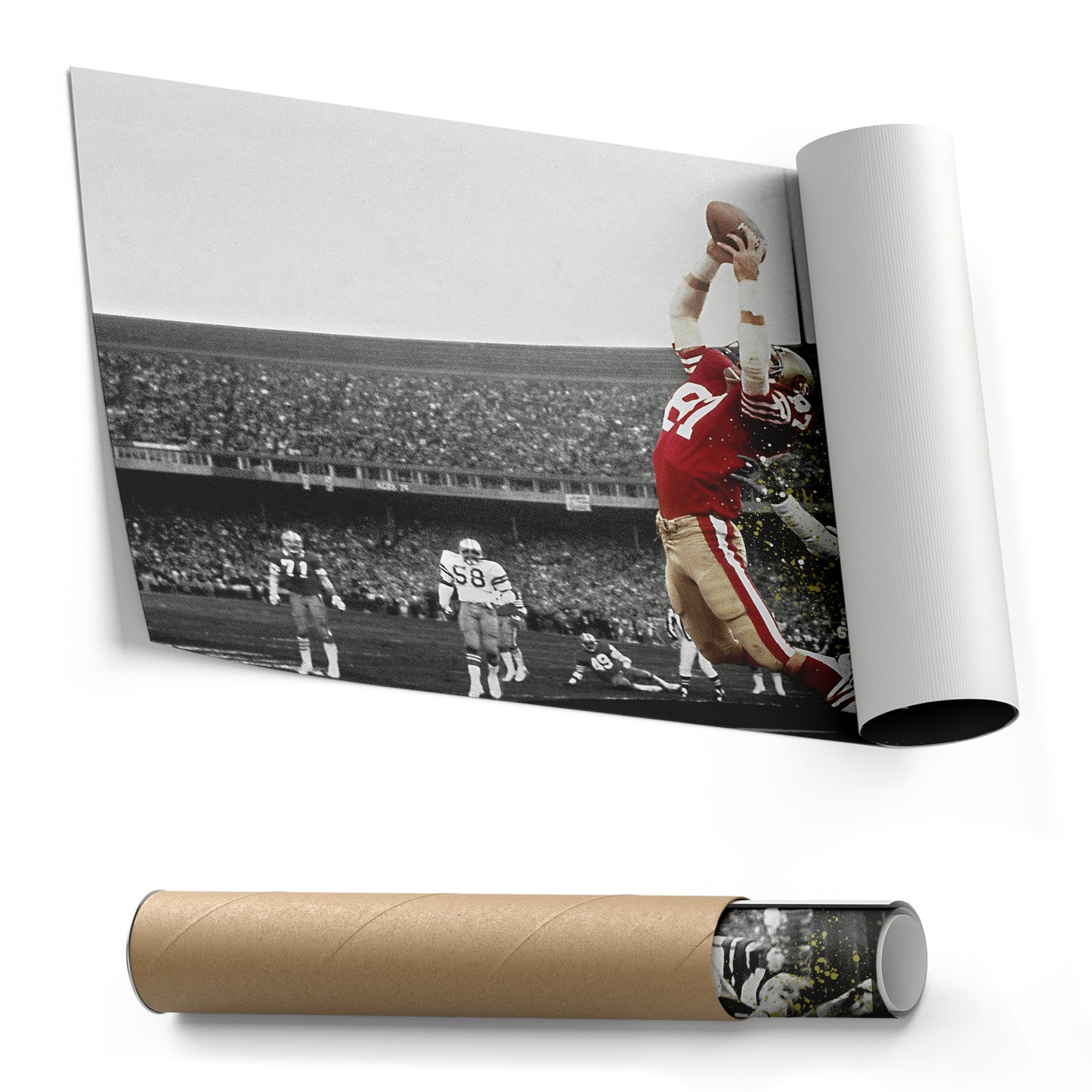 The Catch 49ers vs. Cowboys Canvas Art - NFL Football Wall Decor