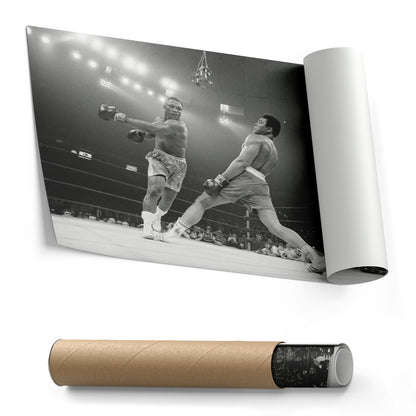 Muhammad Ali Boxing Knockout Canvas Art – Legendary Sports Fans Decor
