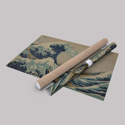 The Great Wave off Kanagawa - Hokusai Canvas Wall Art Decor