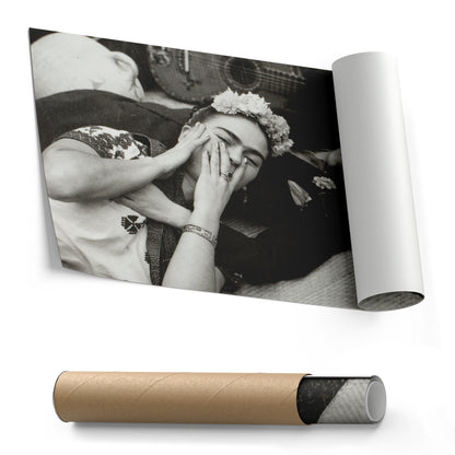 Frida Kahlo and Friend Canvas Wall Art – Painter's Legacy Home Decor