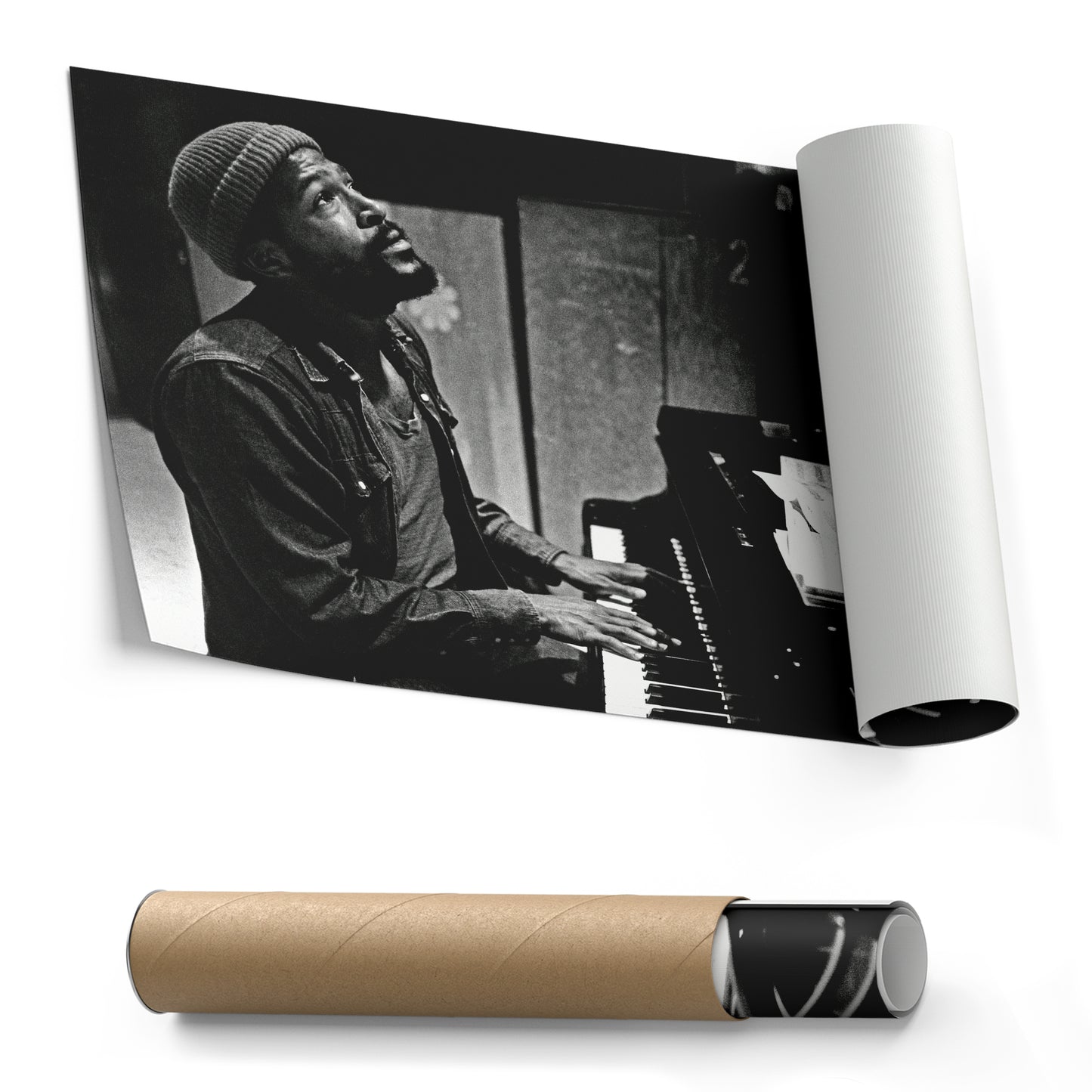 Marvin Gaye - Iconic Canvas Wall Art Decor for Music Lovers