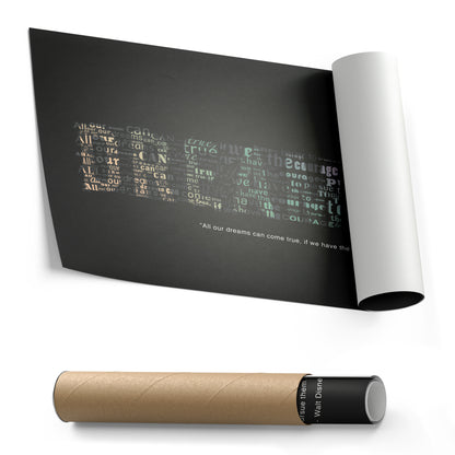 Motivational Quote - Canvas Wall Art Decor for Home & Office