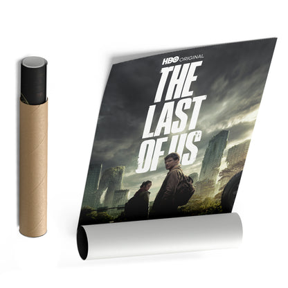 The Last of Us Movie Poster Canvas Art - Video Game Wall Decor Print
