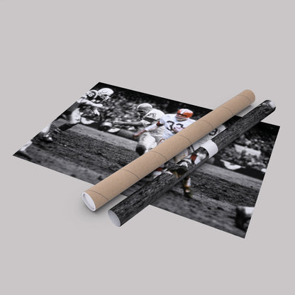 1964 NFL Championship Cleveland Browns Canvas Wall Art Decor - Legendary Sports Poster