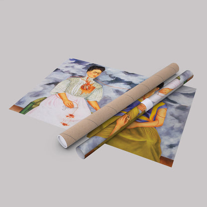 Frida Kahlo Canvas Wall Art – Timeless Painter Portrait Decor