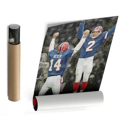 The Comeback Buffalo Bills Canvas Art - NFL Sports Wall Decor
