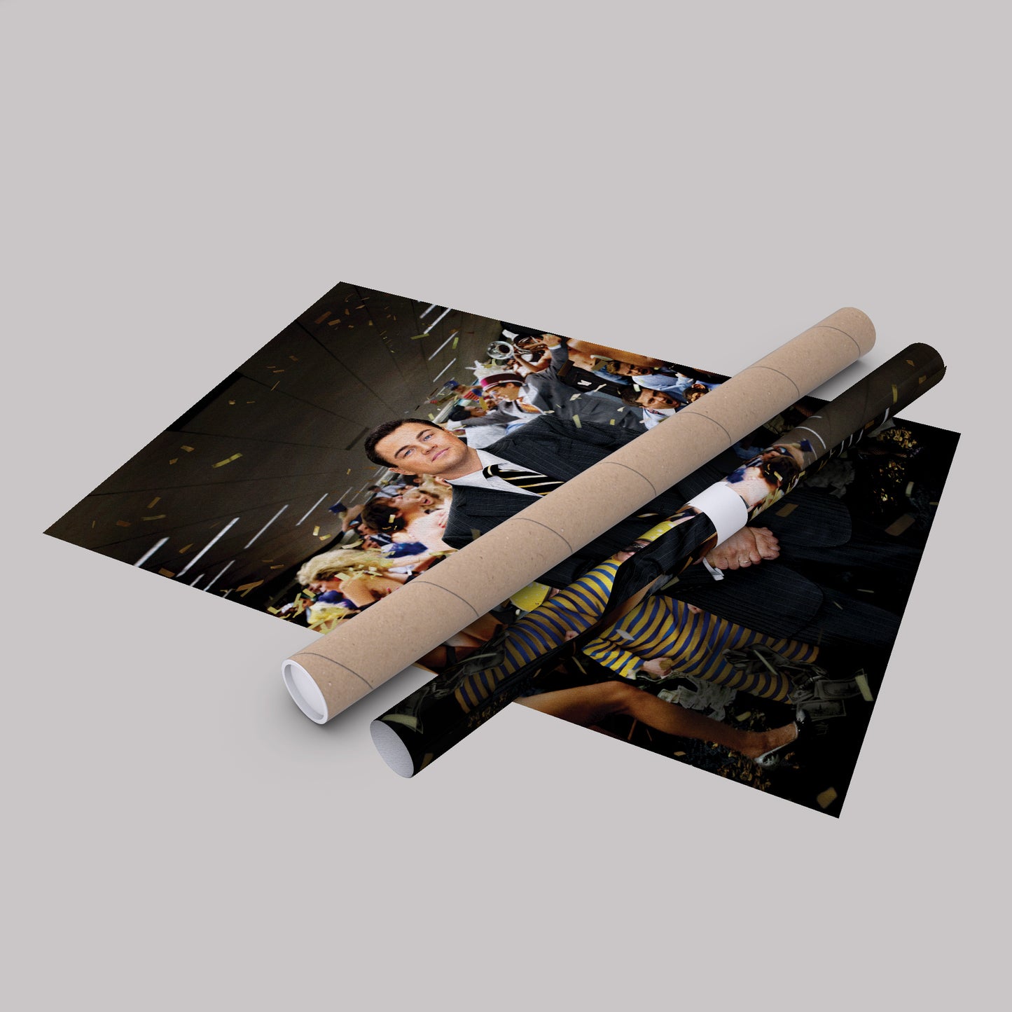 The Wolf of Wall Street - Leonardo DiCaprio After Speech Canvas Wall Art Decor