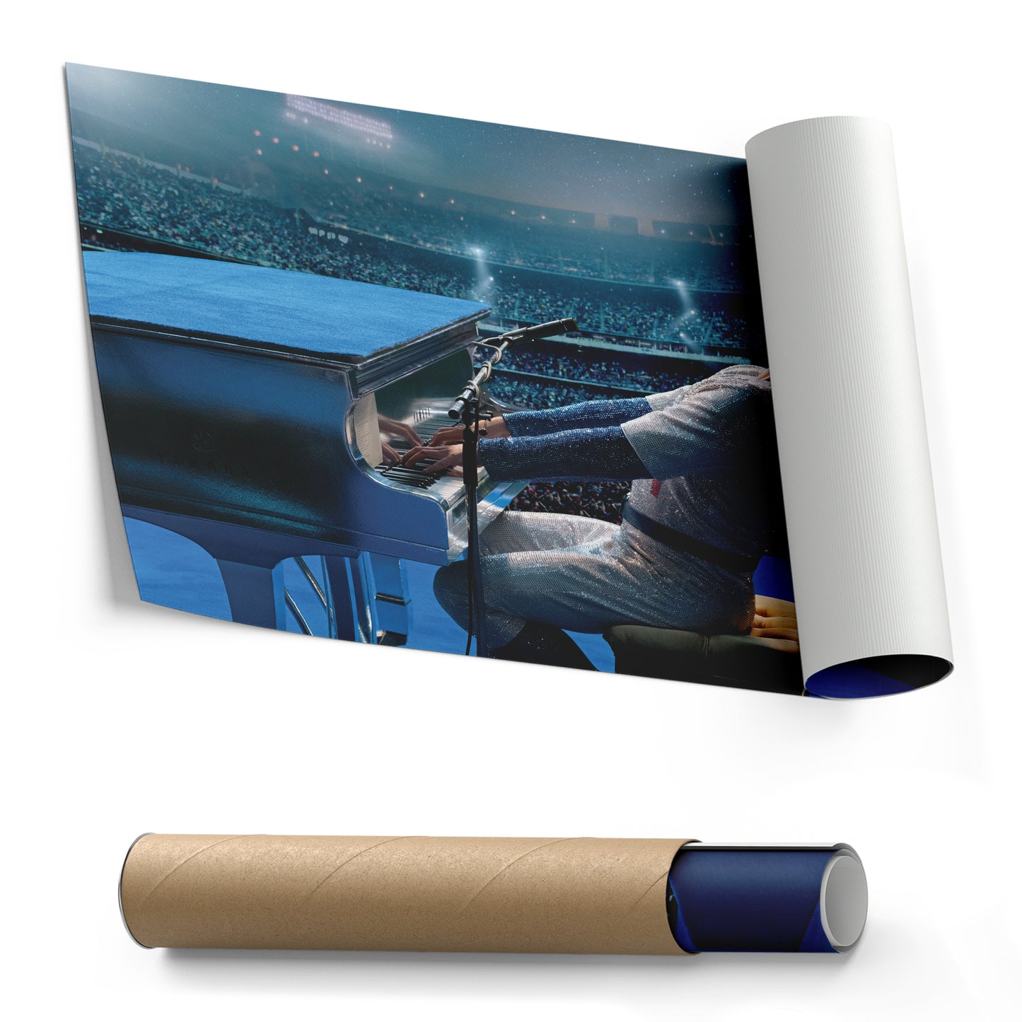 Elton John Concert Poster – Iconic Singer Canvas Wall Art