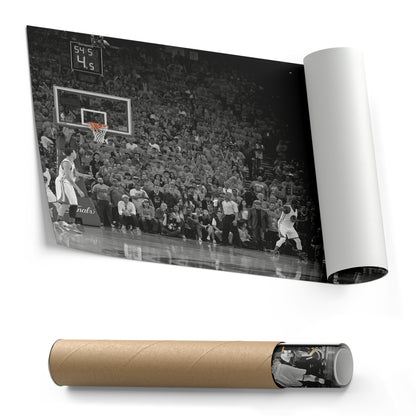 Kyrie Irving Game Winner vs Warriors Canvas Wall Art Decor - NBA Playoff Moment Art