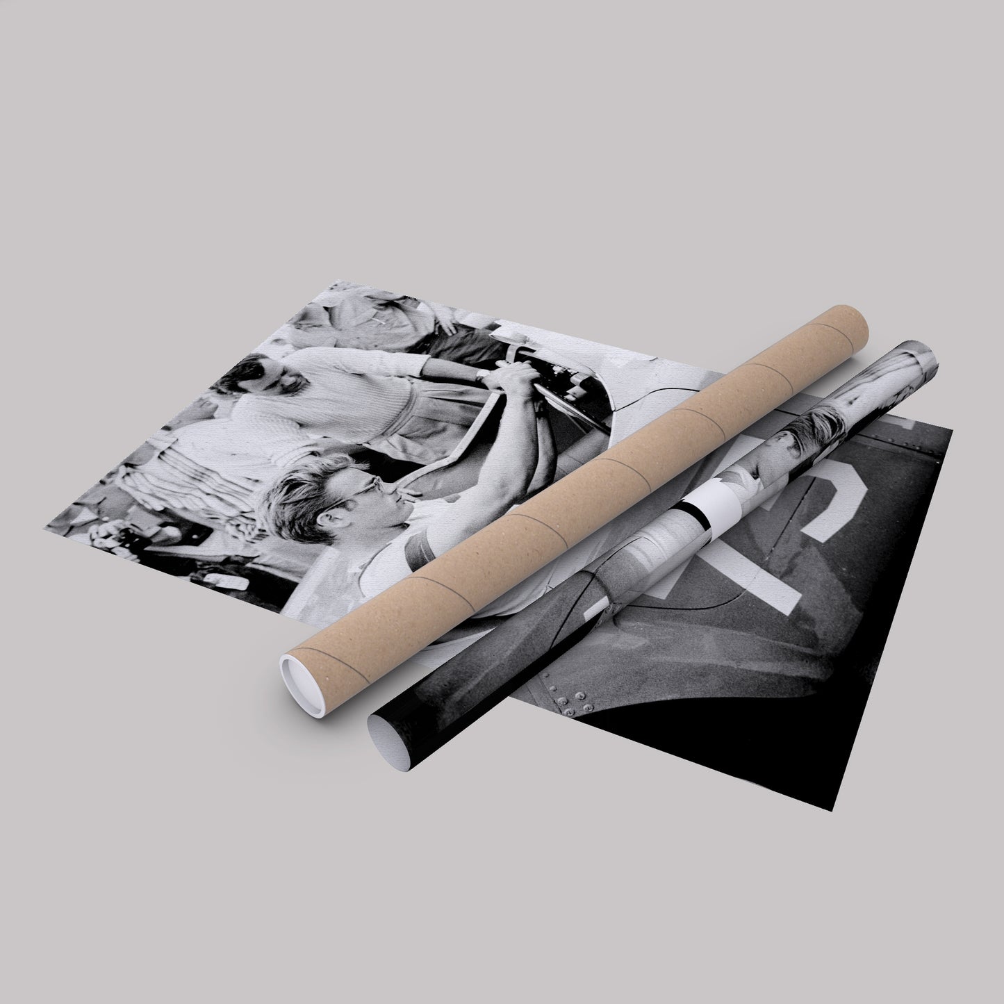 James Dean Car Retro Canvas Wall Art – Hollywood Movie Icon Decor