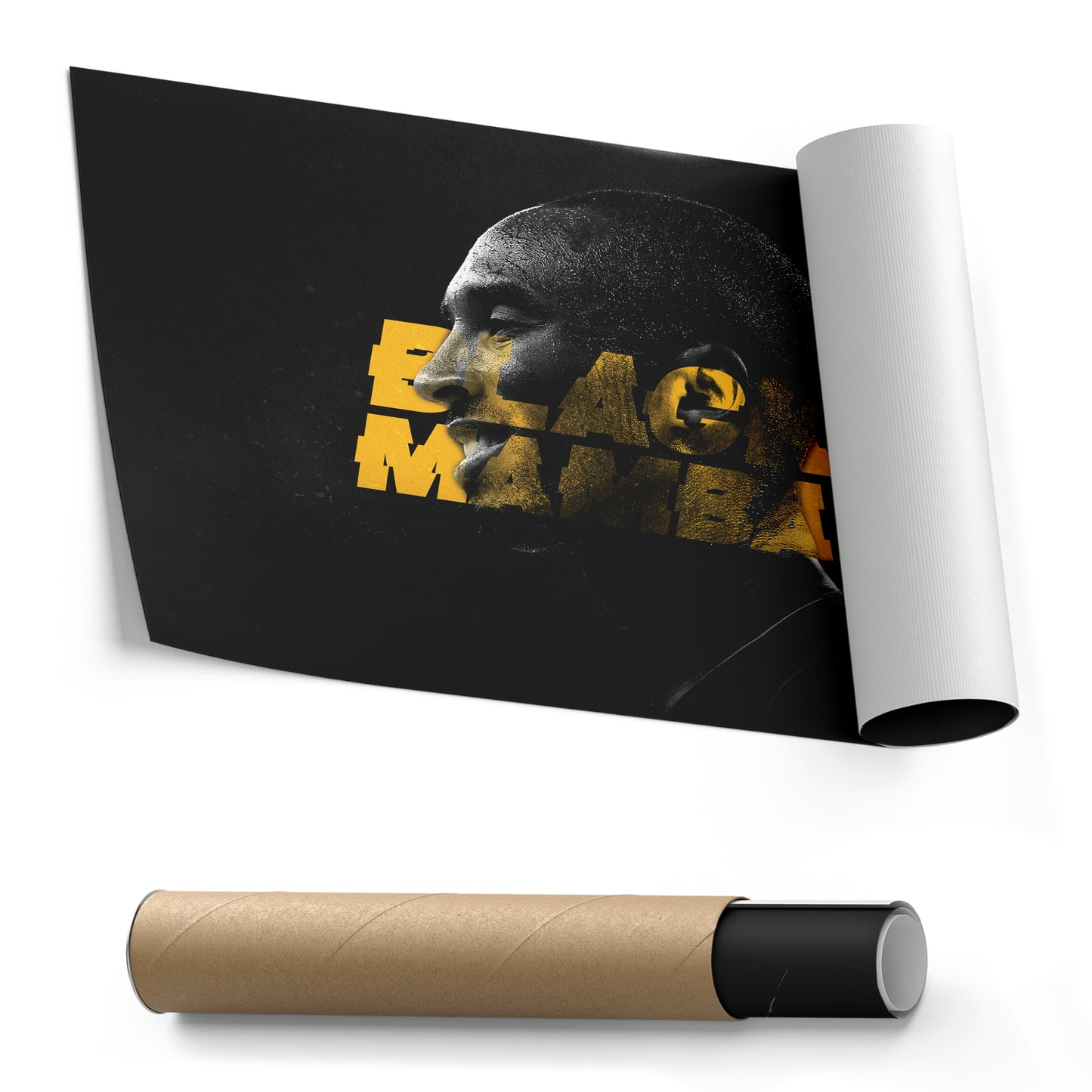 Kobe Bryant Mamba Forever Canvas Wall Art – Forever a Legend