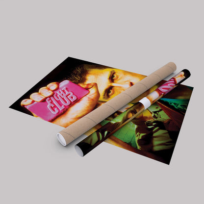 Fight Club Movie Canvas Wall Art – Iconic Movie Poster for Home