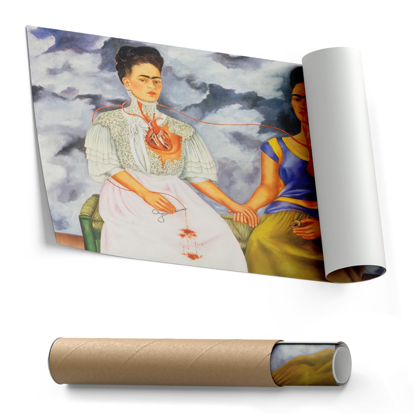 Frida Kahlo Canvas Wall Art – Timeless Painter Portrait Decor