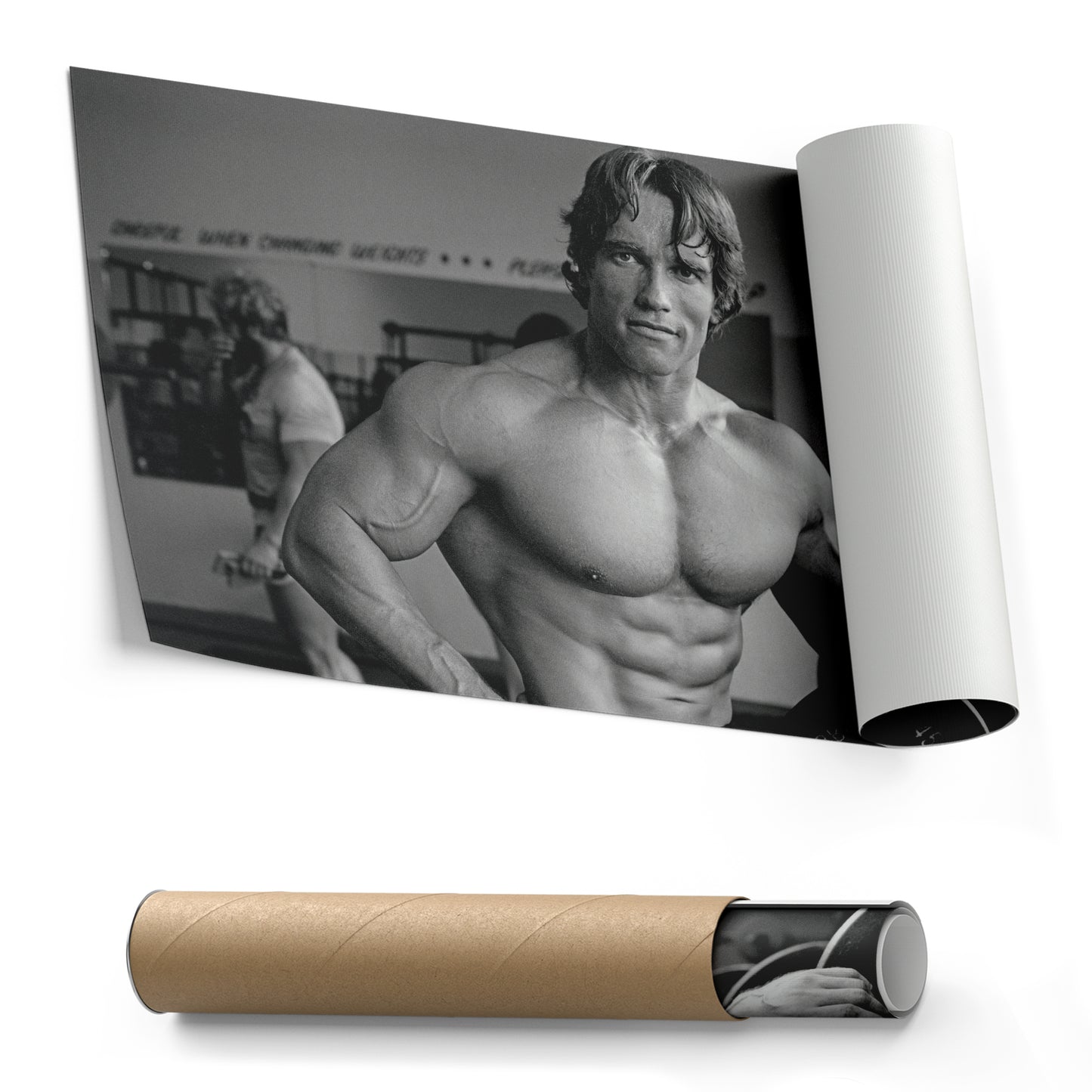 Arnold Schwarzenegger Poster Bodybuilding Canvas Wall Art Home Decor Framed Art