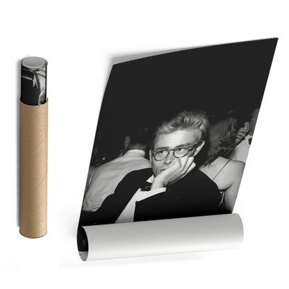 James Dean Canvas Wall Art – Timeless American Actor Portrait