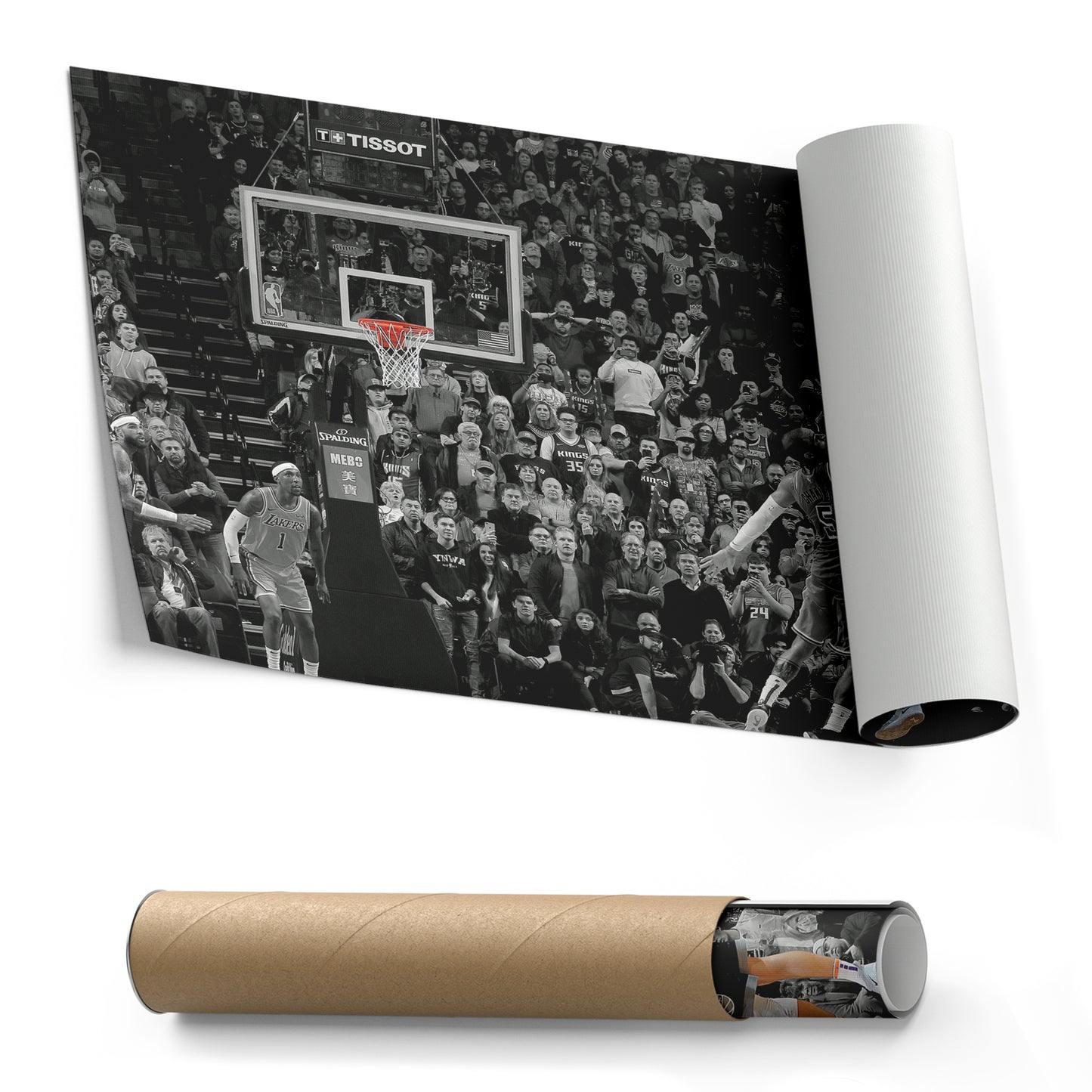 Bogdan Bogdanovic Buzzer Beater vs Lakers Canvas Wall Art Decor - NBA Highlight Art