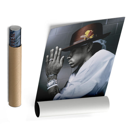 Allen Iverson NBA Quote Canvas Wall Art - Framed Home Decor