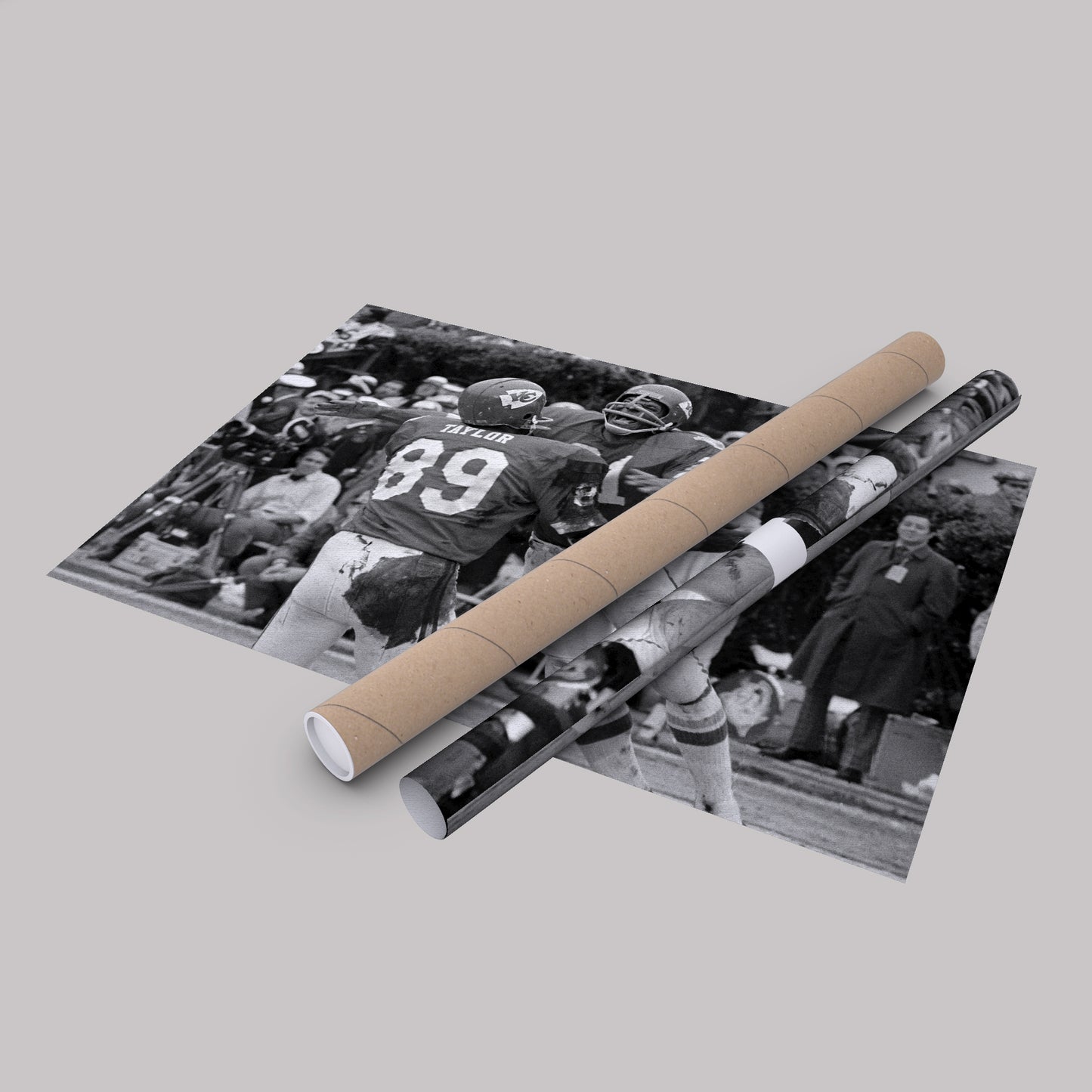 65 Toss Power Trap Chiefs vs. Vikings Canvas Wall Art Decor - NFL Iconic Moment