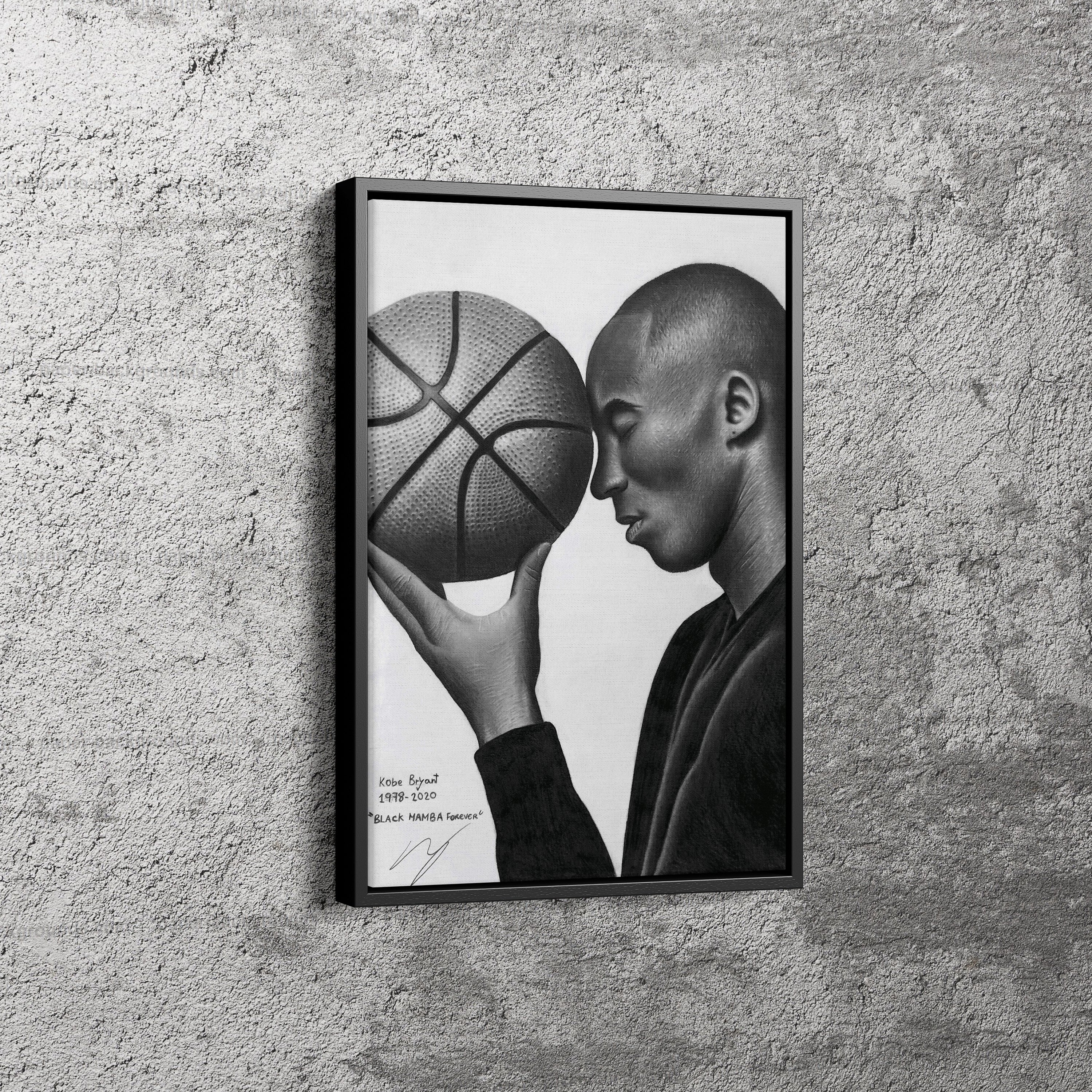 Art Poster kobe bryant basketball