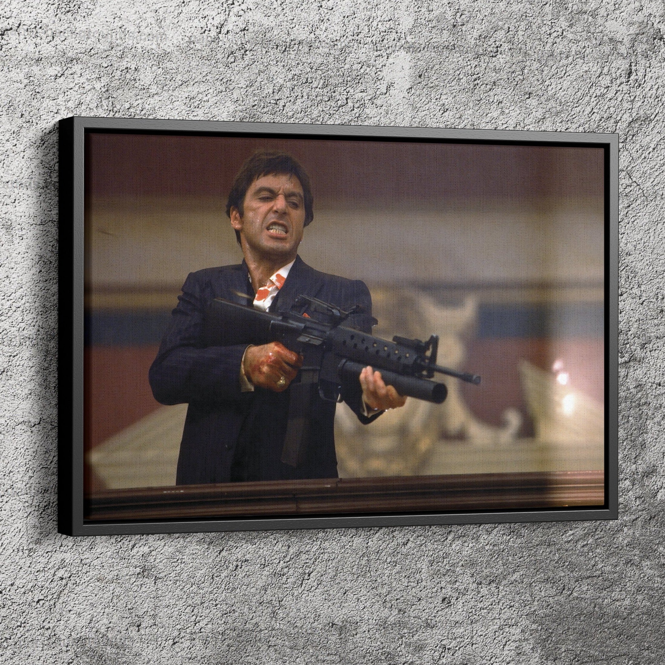 Scarface One Hand Scarface Posters Framed