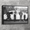 The Beatles Car Music Group Canvas Wall Art Home Decor Framed Art